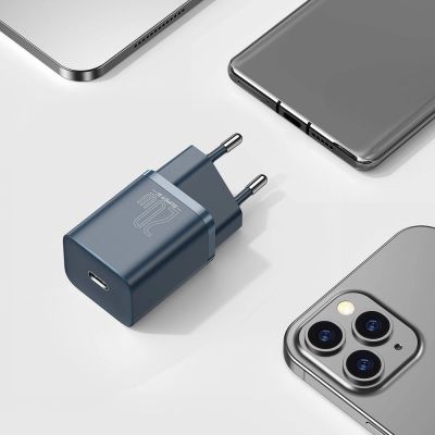 11. Baseus Super Si 1C fast charger USB Type C 20W Power Delivery + USB Type C - Lightning cable 1m blue (TZCCSUP-B03)