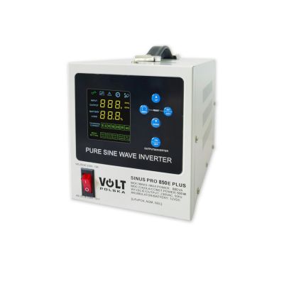 VOLT POLSKA SINUSPRO 850E PLUS 2/230V (500/850W) [AGM, GEL, LiFePO4] converter
