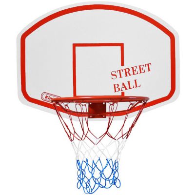 2. Kimet Street Ball basketball backboard + red and white hoop