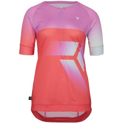 Women's Short-Sleeve Cycling Jersey SILVINI Women Jersey STABINA