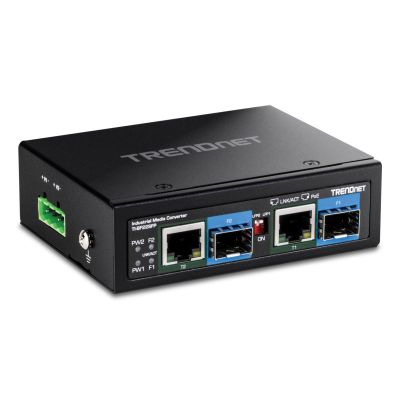 2. Trendnet TI-BF22SFP Network Converter 1000 Mbit/s Black