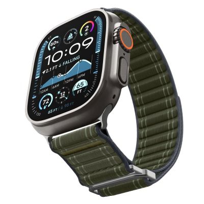 12. Spigen WBF0 Strap for Apple Watch 44 / 45 / 46 / 49 mm - Green