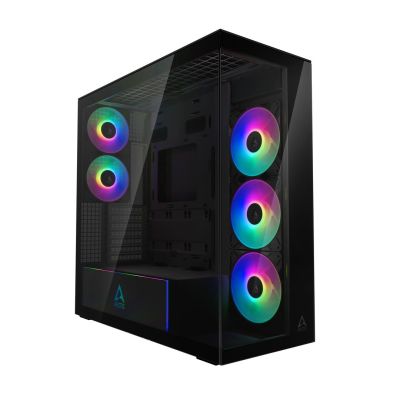 10. CASE MIDITOWER EATX case without power supply XTENDER Black ACPCC00018A ARCTIC