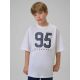 3. Boy's loose T-shirt with print 4F 4FJRSS26TTSHM3786-10S