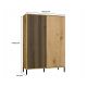 5. KAMARO 2DD SLIM/GŁ ARTISAN DISPLAY CABINET KPL