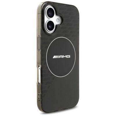 4. AMG Nauble Layer Transparent Smocked MagSafe Case for iPhone 17 - Black