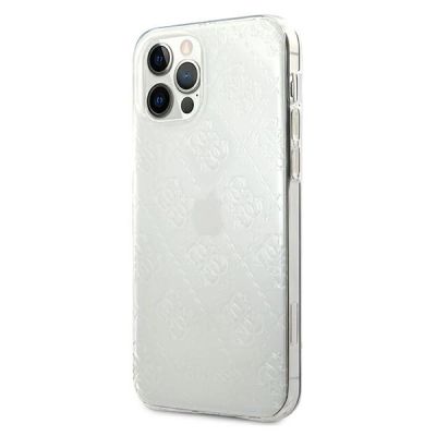 2. Guess GUHCP12M3D4GTR iPhone 12/12 Pro 6.1" transparent hardcase 4G 3D Pattern Collection