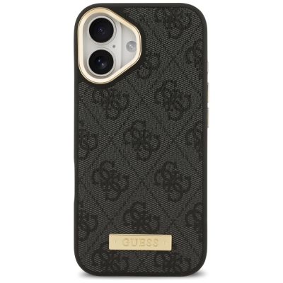 3. Guess 4G Logo Plate MagSafe case for iPhone 17 - black