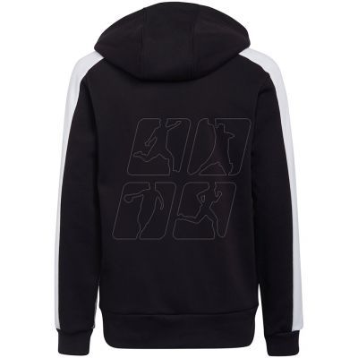 2. Adidas U CB FL Hoodie Jr HC5658 sweatshirt