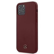 Mercedes Silicone Line Case for iPhone 12 / iPhone 12 Pro - Red