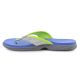 4. NEW BALANCE KID`S JOJO THONG GRAY/BLUE FLOPS NBK2017GBL