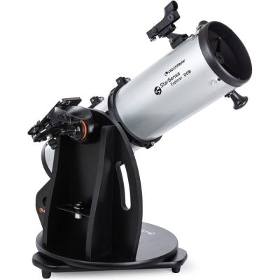 2. Celestron StarSense Explorer 150mm Reflector 459x Telescope Black, Silver