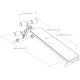 7. ROTATING EXERCISE BENCH WITH KNEE ROLLERS AND SEAT BENCHK B1W