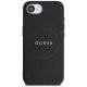 3. Guess PU Grained Classic Logo case with MagSafe for iPhone 16e - black