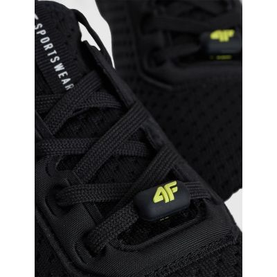 8. Children's sports shoes with a breathable upper 4F 4FJRSS25FSPOU194-97S