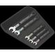 2. Bicycle set of open-end wrenches 10 pcs.