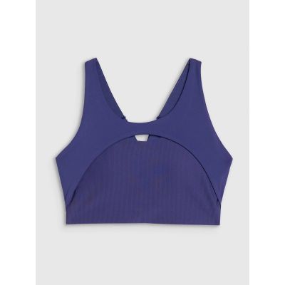 6. Women's medium support training bra 4F 4FWSS25USBAF150-30S