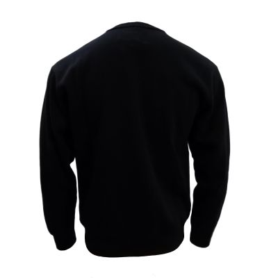 2. Men's Air Jordan Brooklyn Fleece Crew-Neck Sweatshirt Black - FV7293-010