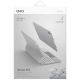 8. Uniq Venno Pro Magnetic Smart Case with Keyboard for iPad Air 10.9" (2020/2022) / Pro 11" (2021/2022) / Air 11" (2024/2025/2026) - White