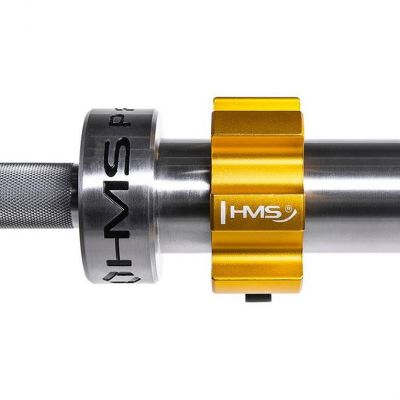 3. Olympic bar 20 kg / 2200 mm with lock jaw clamps HMS GO1100