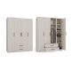 5. ROMANA WARDROBE 160X205 CASHMERE WITHOUT MIRROR SET