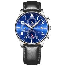 Men's Watch Giewont Chronograph Sapphire Black and Blue GW5630-A3