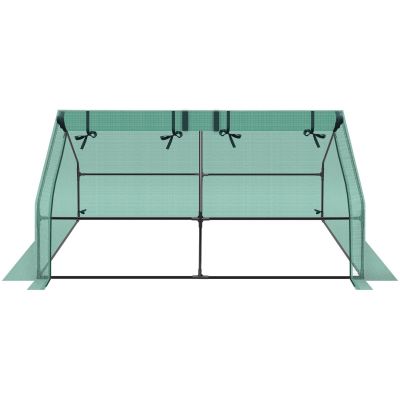 15. GREENHOUSE GARDEN TUNNEL MINI GREEN FOR LETTUCE 180x90x90CM