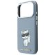 6. Karl Lagerfeld Smooth Choupette Sketch MagSafe case for iPhone 18 Pro / 17 Pro - light blue