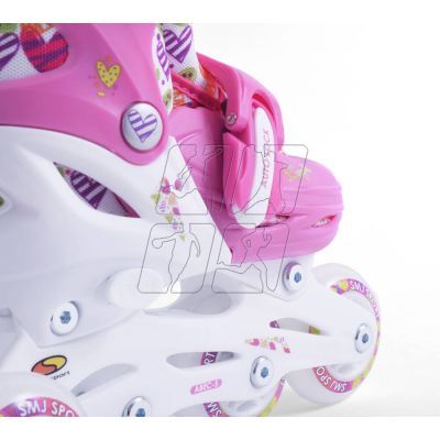 4. Smj Sport Hearts 2in1 roller skates + adjustable roller skates HS-TNK-000017130