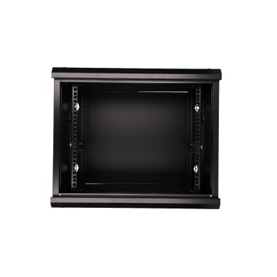 2. Extralink 9U 600x450 Black | Rack Cabinet | Wall-Mounted