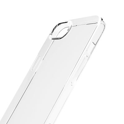 5. Puro 0.3 Nude Silicone Case for iPhone 16e/17e - Transparent
