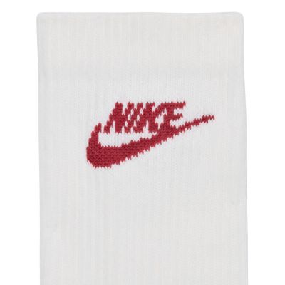 6. Nike Everyday Elevated Socks 3 Pairs White IH8522 906
