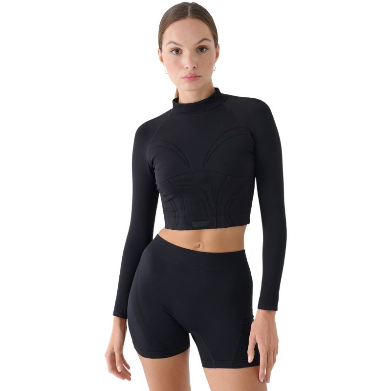 10. 4F Longsleeve T-shirt FNK W 4FRAW24TFLOF483 20S