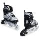 34. ROLLER SKATES-ROLLER SKATES-ICE SKATING 4IN1 ENERO PRO LED 26-29 GRAY