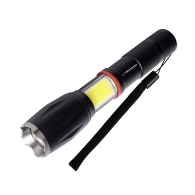 ESPERANZA ALUMINUM FLASHLIGHT WITH SIDE LIGHT COB DIONE EOT070