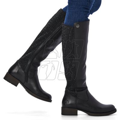 12. Leather boots Rieker W Z9591-00 black