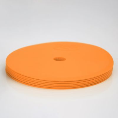 4. Flat field markers - round 15 cm - 12x orange SMJ sport ZPO-O