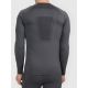 4. Seamless thermal ski underwear with quick-drying finish - men's longsleeve 4F 4FWAW26USEAM311-21M
