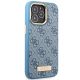 4. Guess GUHMP14LU4GPRB iPhone 14 Pro 6.1" blue/blue hard case 4G Logo Plate MagSafe