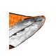 3. ORTOVOX Bivy Ultralight Adult Rectangular Polyurethane Sleeping Bag, Silver Blue, Orange