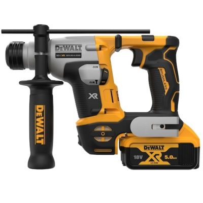 2. DeWalt DCH172P2-QW 18V XR SDS-PLUS 1.4J Cordless Rotary Hammer, 2 x 5.0Ah, with Brushless Motor