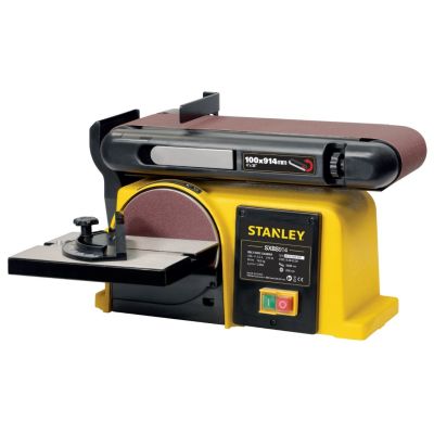 STANLEY SXBS914E BELT AND DISC BENCH SANDER