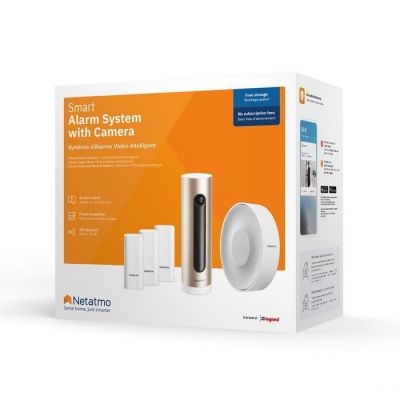 9. Netatmo NBU-ICCS camera with sensors and siren set