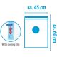 25. VACUUM BAG FOR STORING CLOTHES, BEDDING 45x60cm ALPINA
