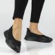 6. Black Filippo DP7599 textile platform shoes