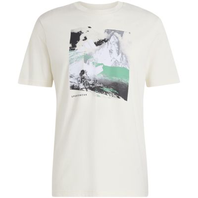 2. Men's adidas Memories of Sport Outdoor Graphic T-shirt Cream KC7095
