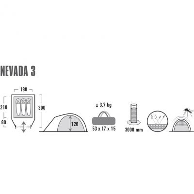 10. High Peak Nevada 3 tent 10203