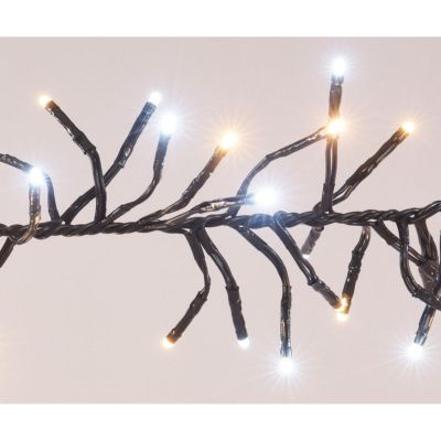 14. CHRISTMAS TREE LIGHTS LIGHT CHAIN 1152 LED TIMER COOL AND WARM WHITE