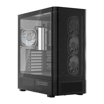2. MODECOM VOLCANO AQ 500 ARGB MIDI BLACK CASE