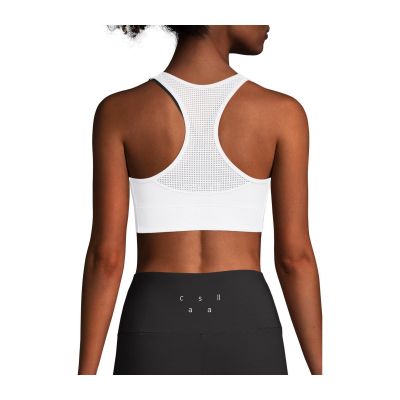 10. CASALL Iconic Longline Sports Bra White
